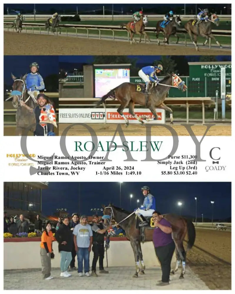 Road Slew - 04-26-24 R03 Ct Hollywood Casino At Charles Town Races