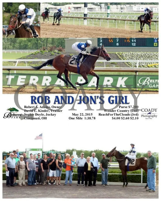 Rob And Jon’s Girl - 052215 Race 03 Btp Belterra Park