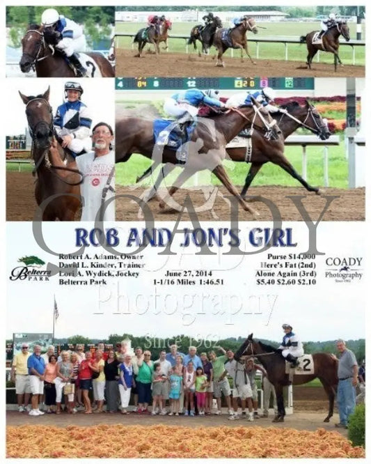 Rob And Jon’s Girl - 062714 Race 07 Btp Belterra Park