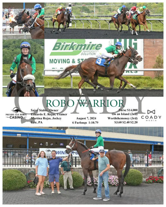 Robo Warrior - 08-07-24 R01 Pid Presque Isle Downs
