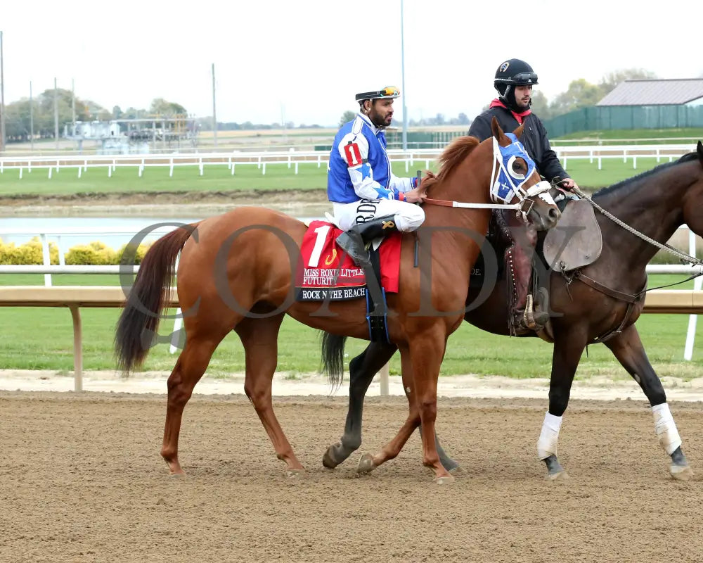ROCK N THE BEACH - Miss Roxie Little Futurity Final - RG3 - 10-25-25 - R13 - Horseshoe Indiana - Post Parade 02 - Eli