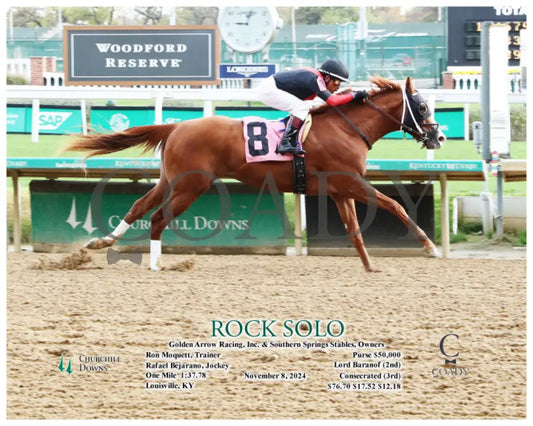 Rock Solo - 11-08-24 R04 Cd Action Churchill Downs
