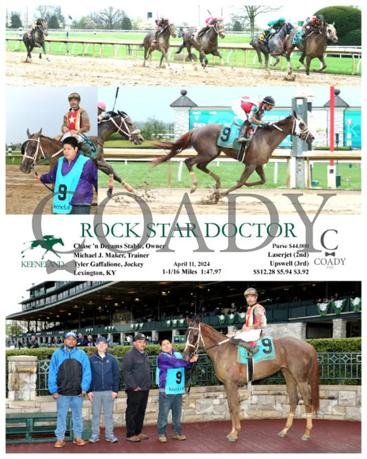 Rock Star Doctor - 04 - 11 - 24 R09 Kee Keeneland