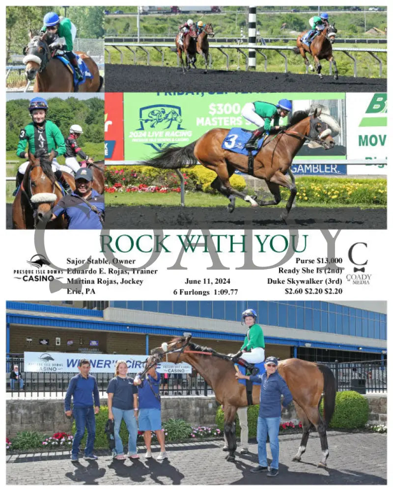 Rock With You - 06-11-24 R04 Pid Presque Isle Downs