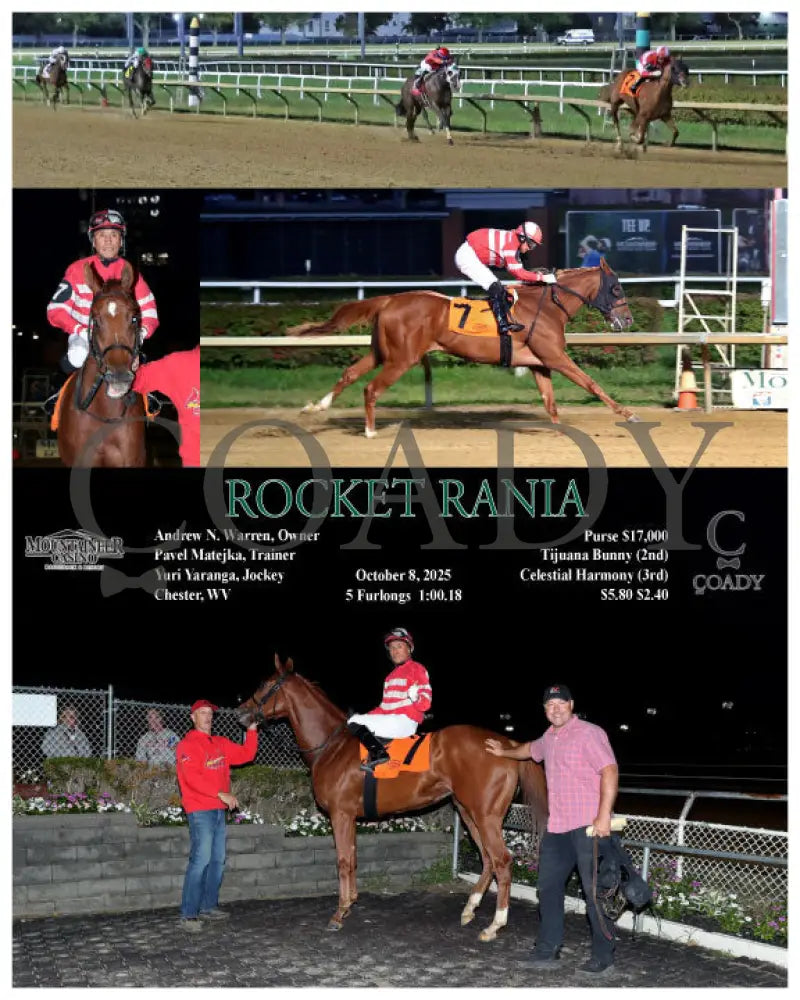 ROCKET RANIA - 10-08-25 - R01 - MNR Mountaineer Park