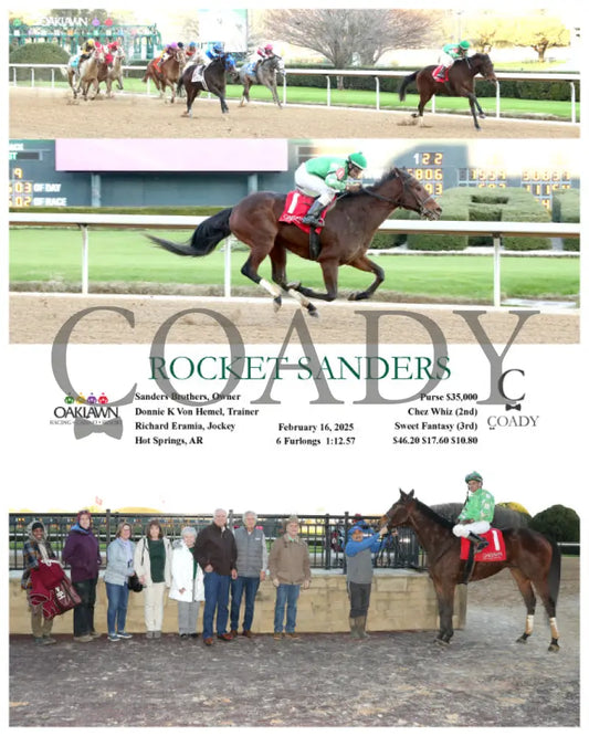 ROCKET SANDERS - 02-16-25 - R09 - OP - Coady Media - Kurtis Coady Photography
