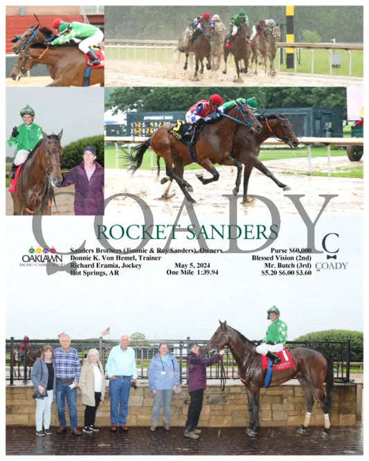 Rocket Sanders - 05-05-24 R01 Op Oaklawn Park