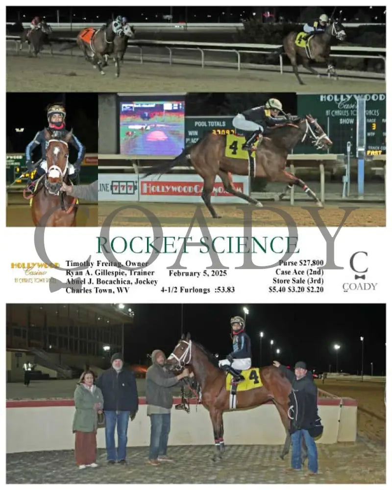Rocket Science - 02-05-25 R03 Ct Hollywood Casino At Charles Town Races