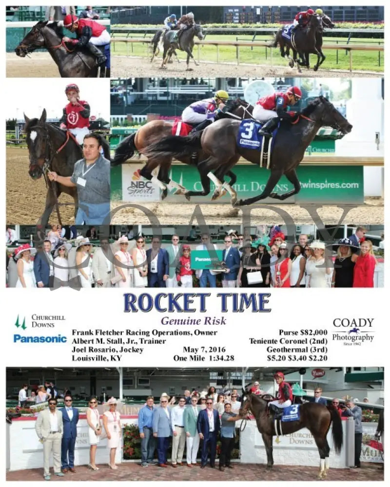 Rocket Time - 050716 Race 01 Cd Churchill Downs