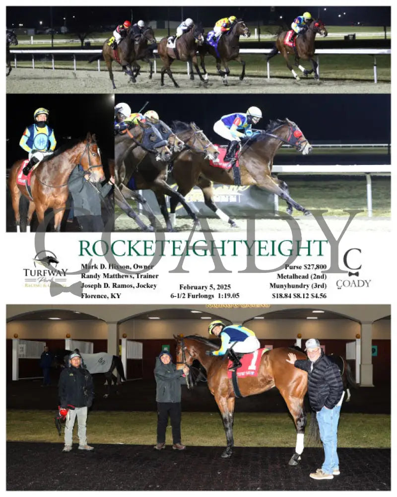 Rocketeightyeight - 020525 Race 05 Tp Turfway Park