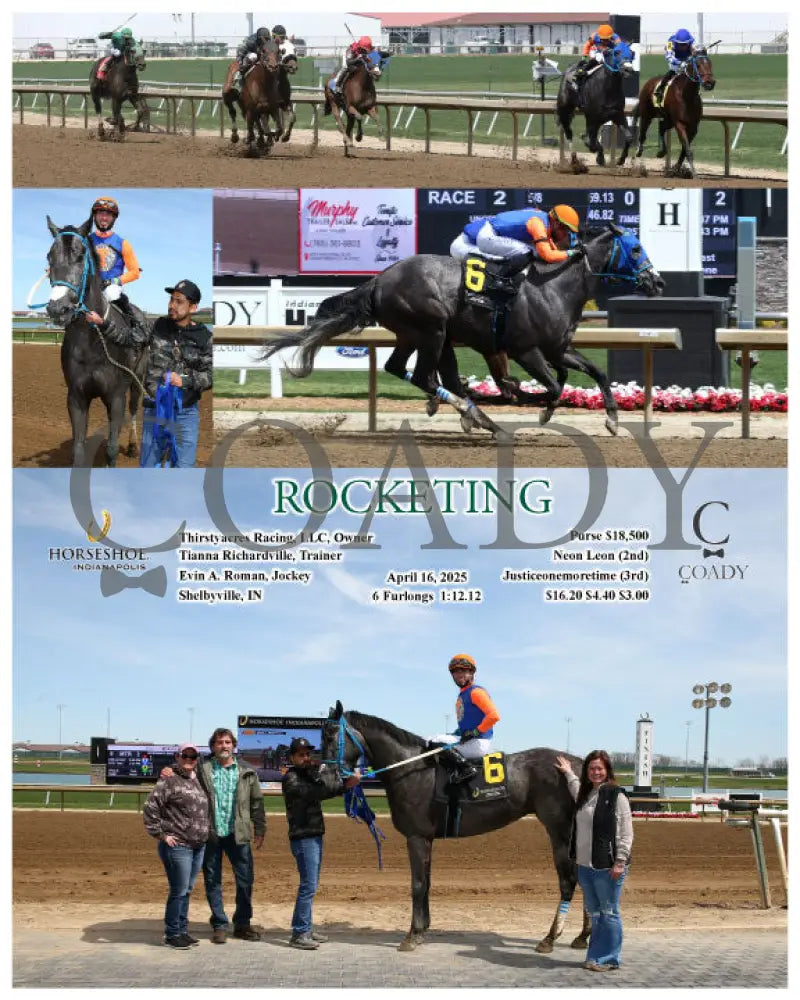 ROCKETING - 04-16-25 - R02 - IND Indiana Grand