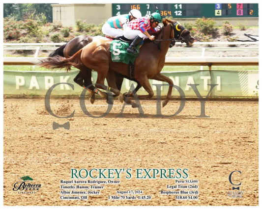 Rockey’s Express - 081724 Race 01 Btp Action Belterra Park