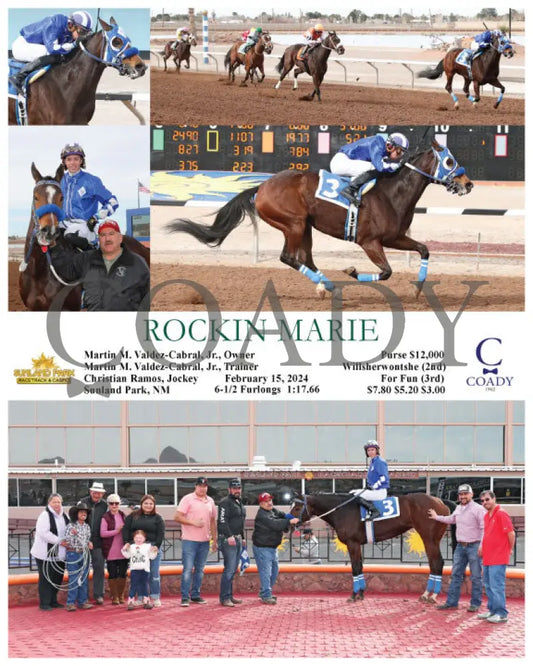 Rockin Marie - 02-15-24 R07 Sun Sunland Park