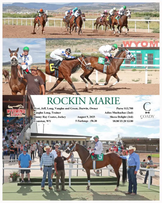 ROCKIN MARIE - 08-09-25 - R09 - WYO Wyoming Downs