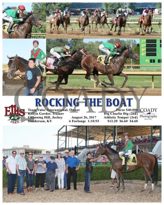 Rocking The Boat - 082617 Race 08 Elp Ellis Park