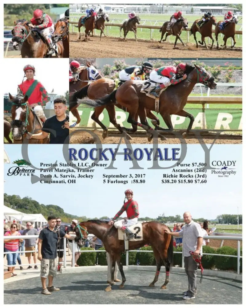 Rocky Royale - 09-03-17 R03 Btp Belterra Park