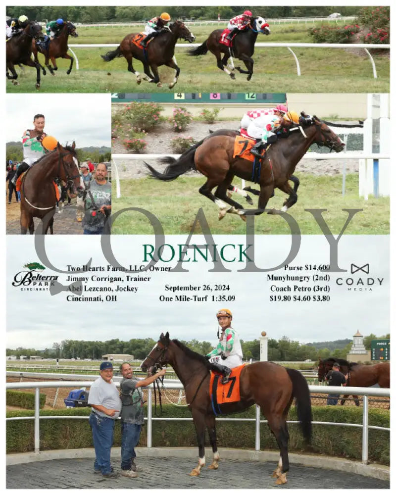 Roenick - 092624 Race 01 Btp Belterra Park