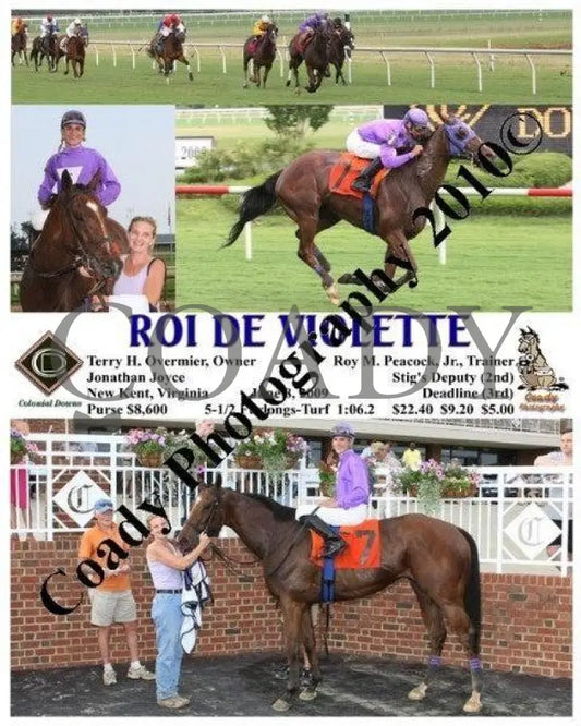 Roi De Violette - 6 8 2009 Colonial Downs