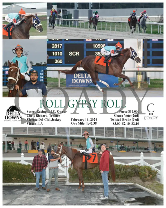 Roll Gypsy - 02 - 16 - 24 R01 Ded Delta Downs