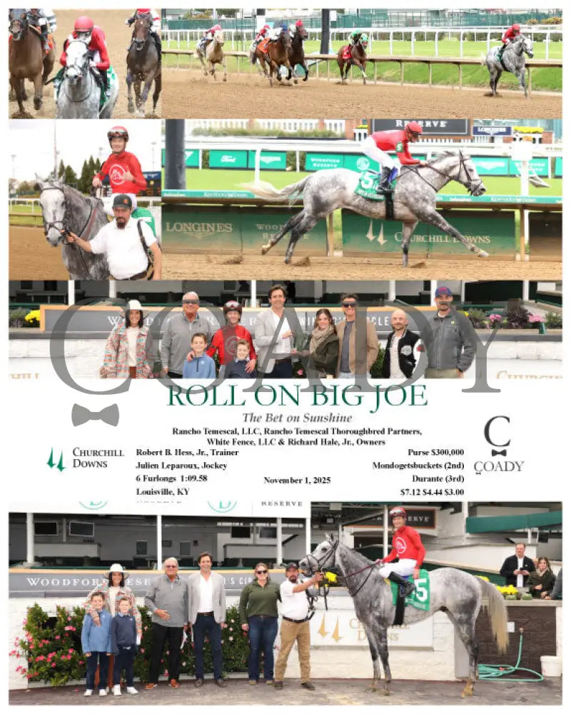 ROLL ON BIG JOE - The Bet on Sunshine - 11-01-25 - R07 - CD - Coady Media - Kurtis Coady Photography