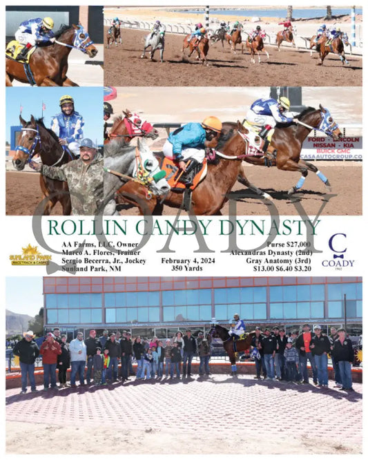 Rollin Candy Dynasty - 02-04-24 R02 Sun Sunland Park