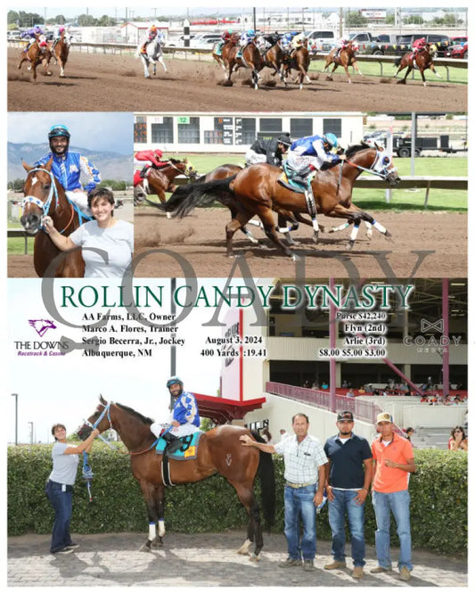 Rollin Candy Dynasty - 08-03-24 R08 Alb Downs At Albuquerque