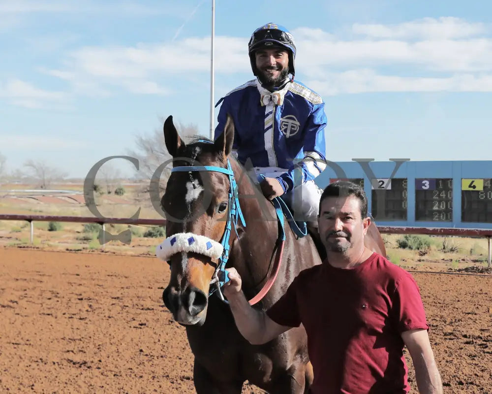 Rollin Candy Dynasty - Lovington Stakes 12-15-24 R06 Zia Park Return Shot