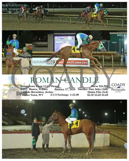 Roman Candle - 01-27-24 R06 Ct Hollywood Casino At Charles Town Races