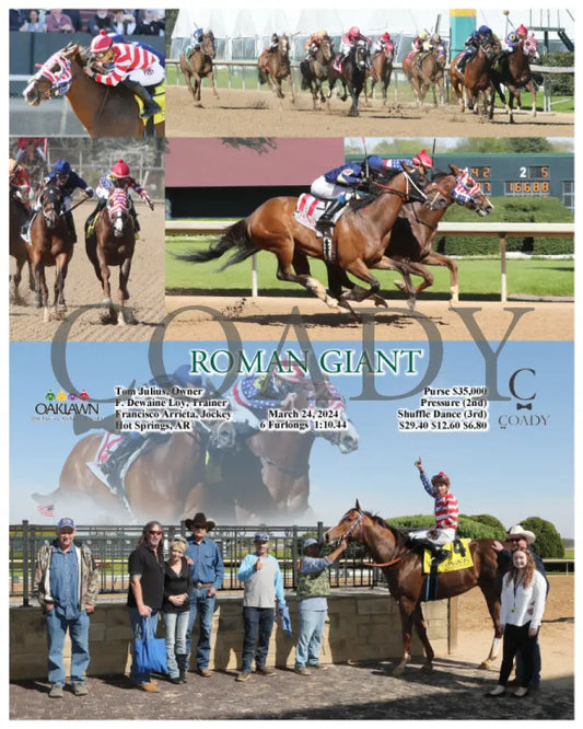 Roman Giant - 03 - 24 - 24 R07 Op Oaklawn Park