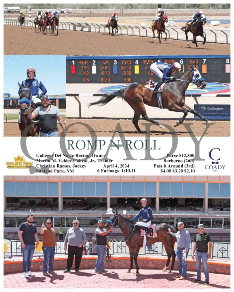 Romp N Roll - 04 - 04 - 24 R01 Sun Sunland Park