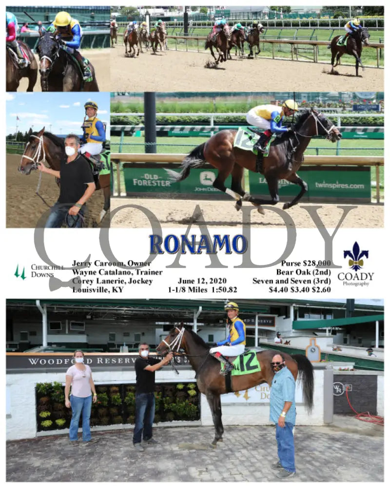 Ronamo - 06-12-20 R05 Cd Churchill Downs