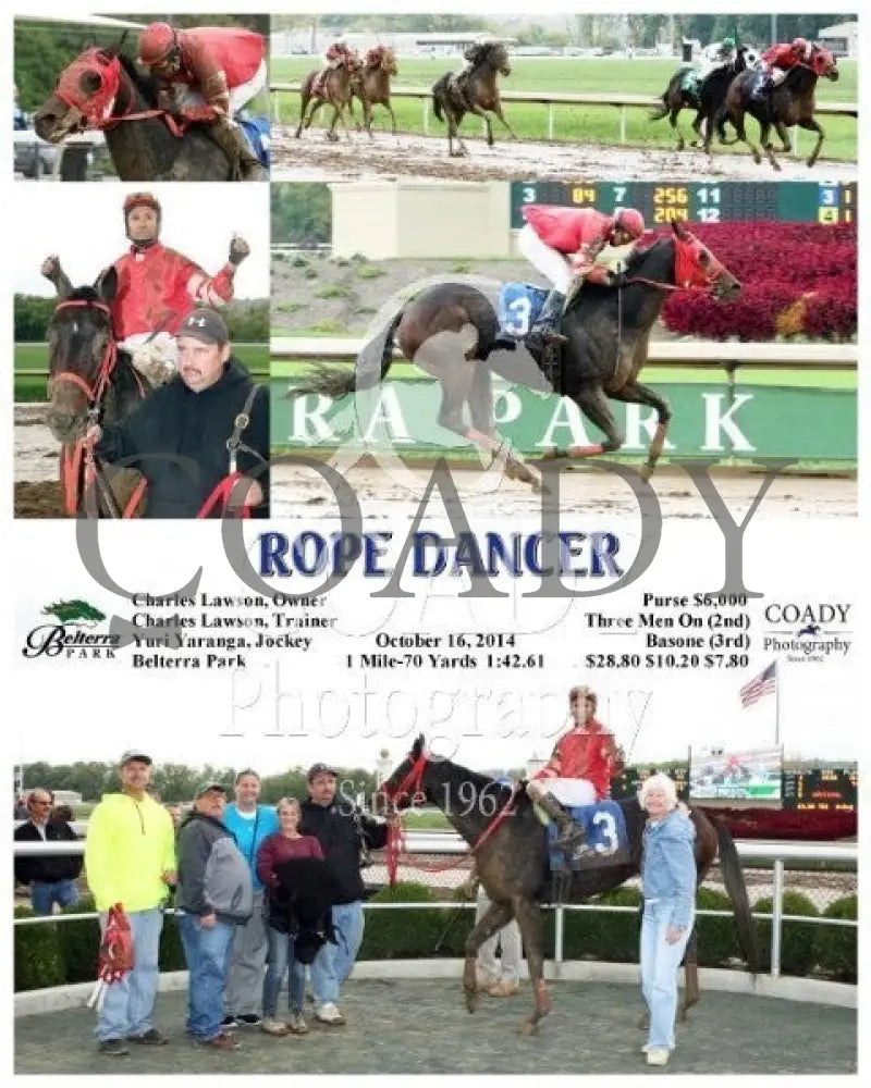 Rope Dancer - 101614 Race 04 Btp Belterra Park