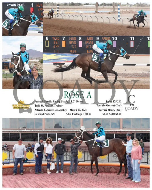ROSE A - 03-13-25 - R01 - SUN Sunland Park