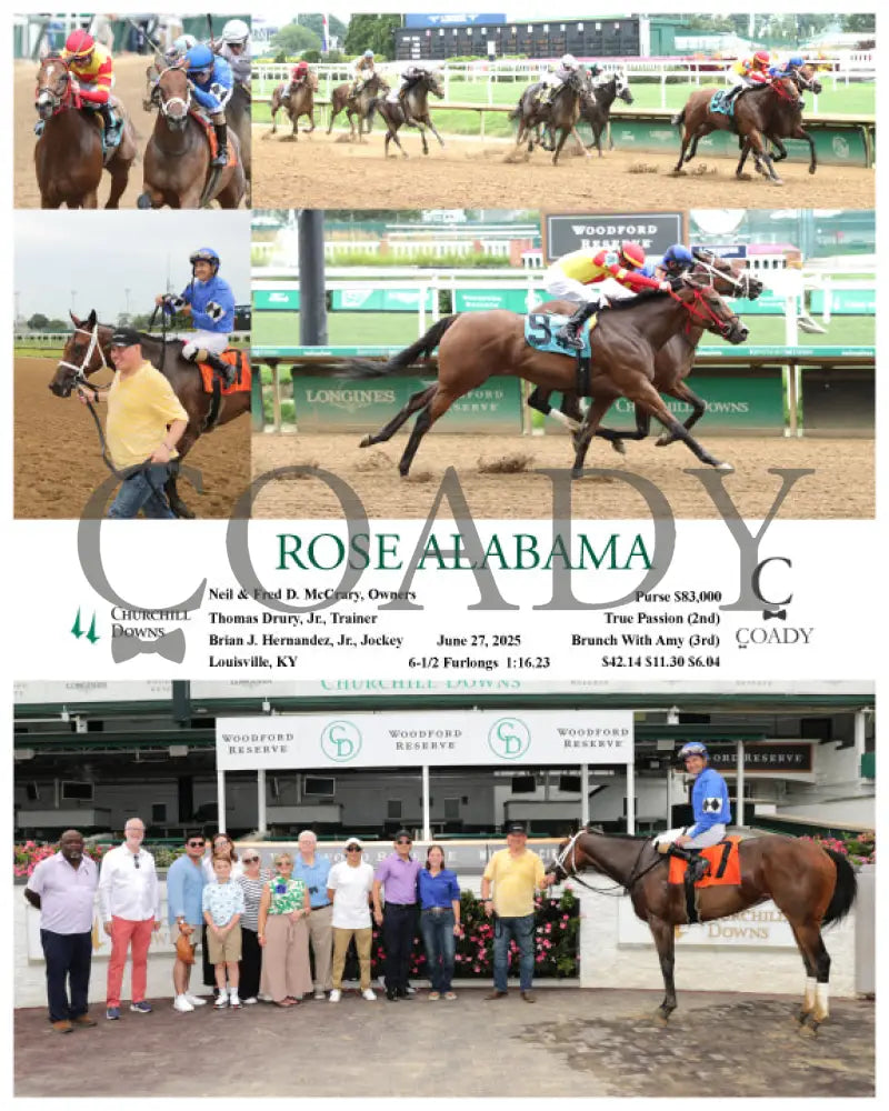 ROSE ALABAMA - 06-27-25 - R06 - CD Churchill Downs