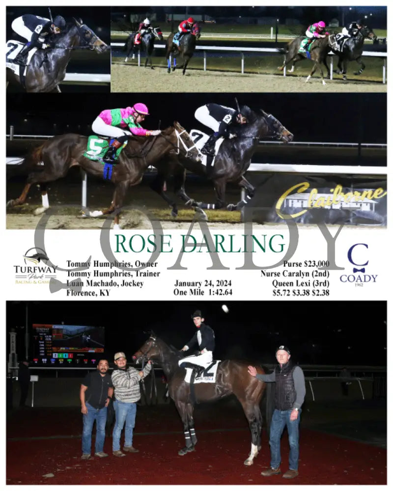 Rose Darling - 01-24-24 R01 Tp Turfway Park