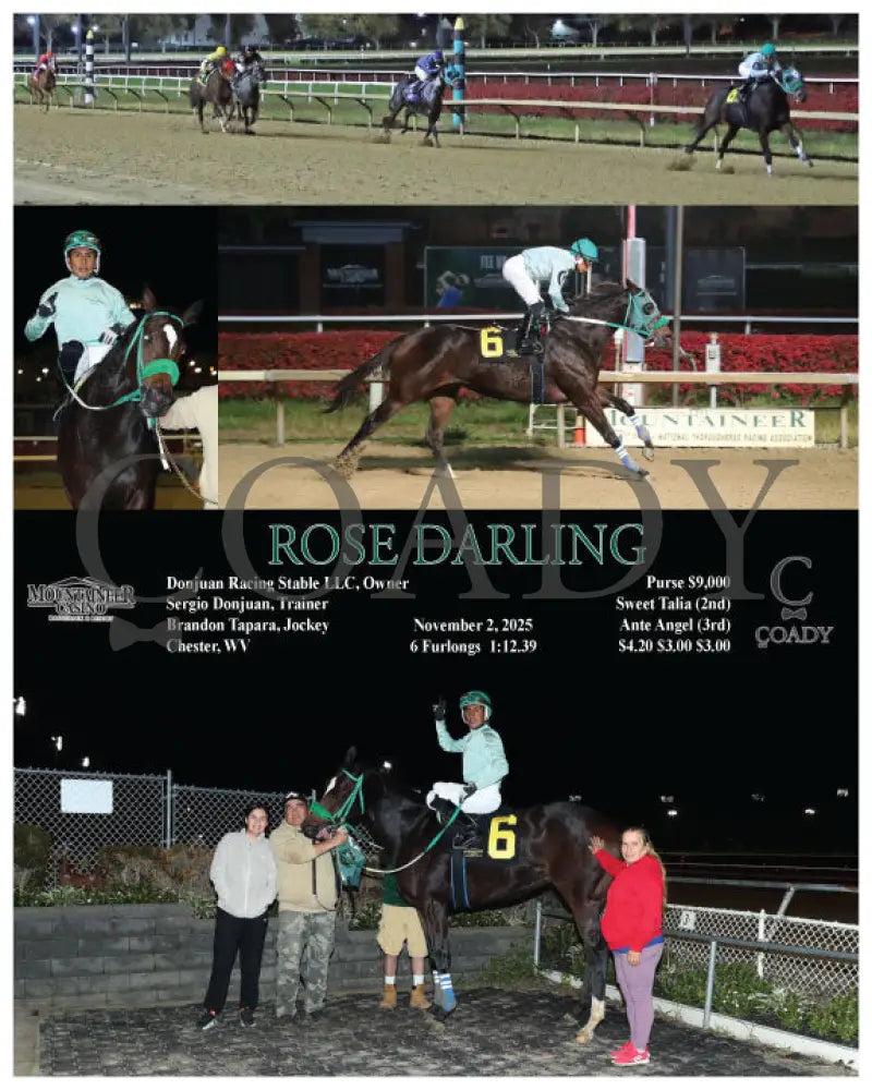 ROSE DARLING - 11-02-25 - R03 - MNR Mountaineer Park
