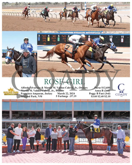 Rose Girl - 03 - 22 - 24 R04 Sun Sunland Park