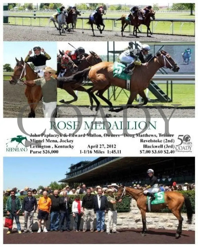 Rose Medallion - 042712 Race 01 Keeneland