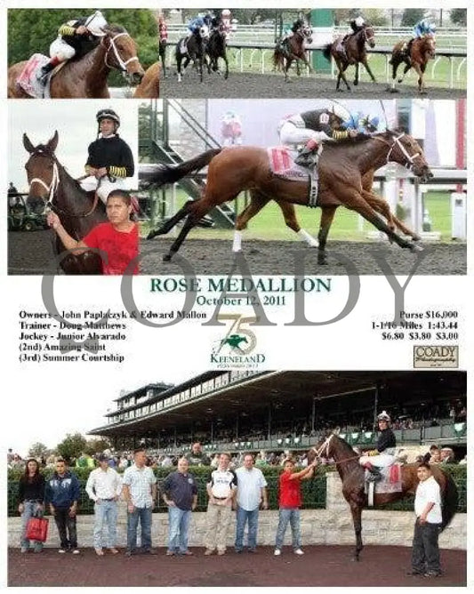 Rose Medallion - 101211 Keeneland