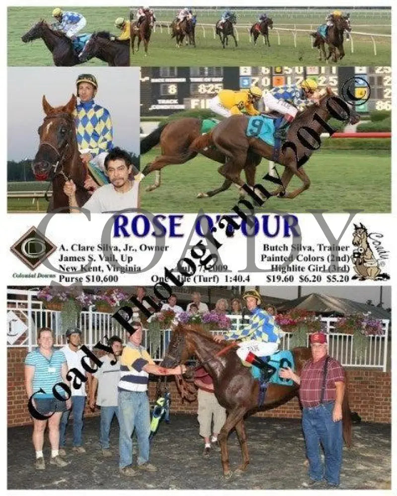 Rose O Tour - 7 2009 Colonial Downs