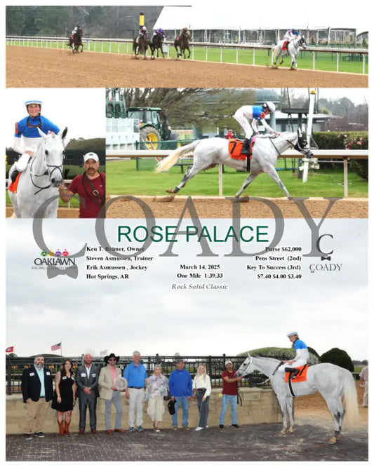 ROSE PALACE - 031425 - Race 01 - OP Oaklawn Park