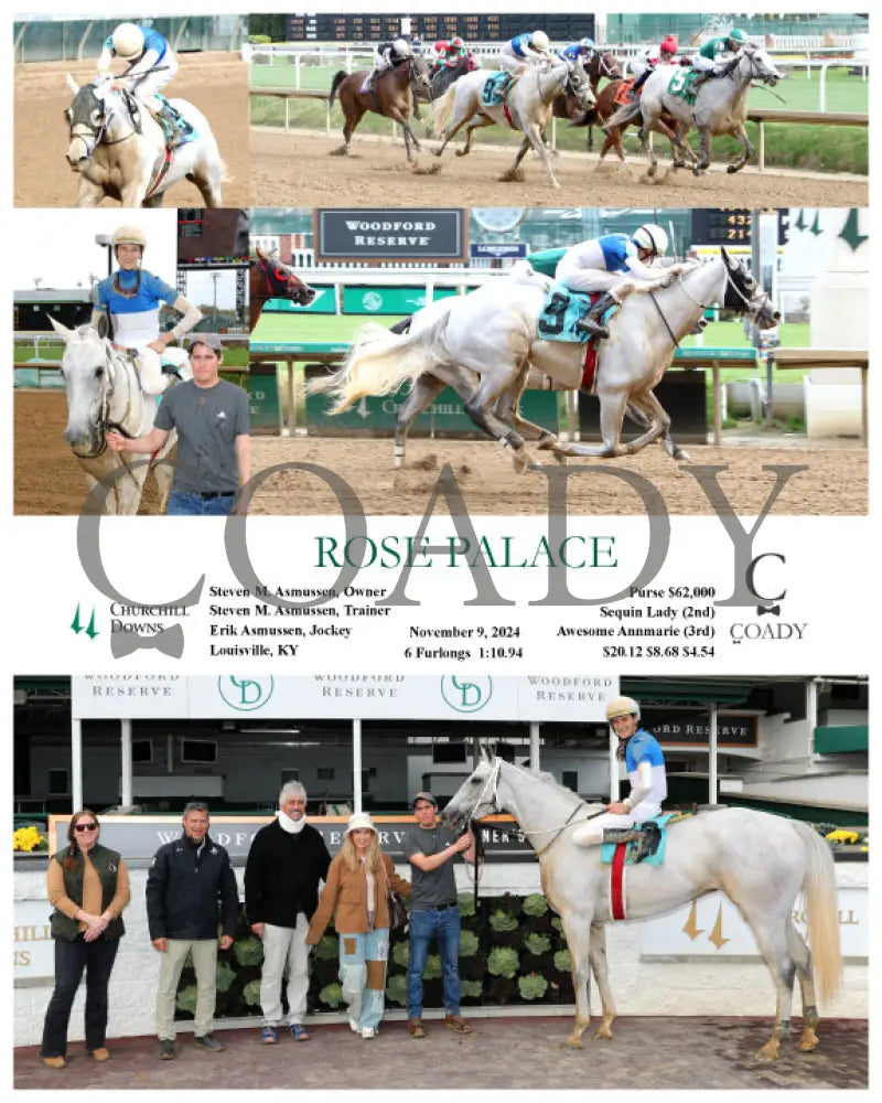 Rose Palace - 11-09-24 R02 Cd Churchill Downs