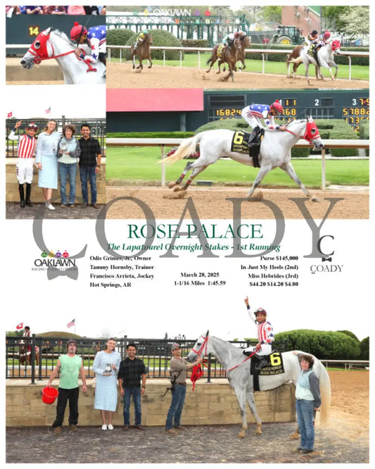 ROSE PALACE - The Lapatourel Overnight Stakes - 1st Running - 03-28-25 - R08 - OP Oaklawn Park