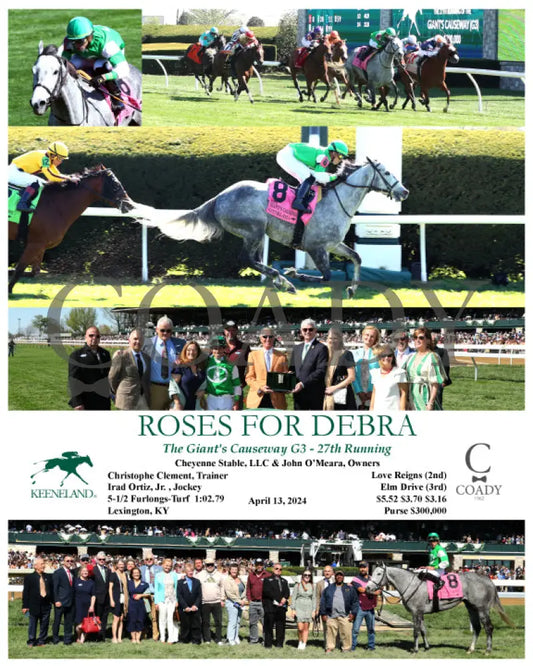 Roses For Debra - The Giant’s Causeway G3 27Th Running 04 - 13 - 24 Race 7 Kee Keeneland