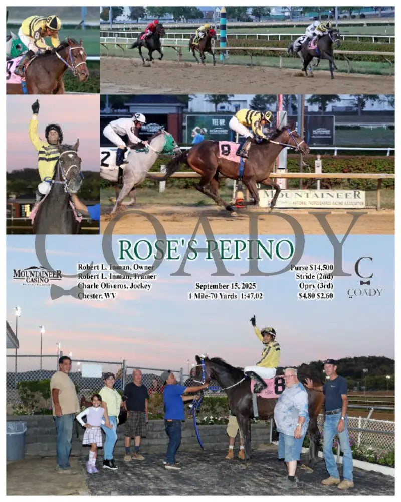 ROSE'S PEPINO - 09-15-25 - R02 - MNR - Coady Media - Kurtis Coady Photography