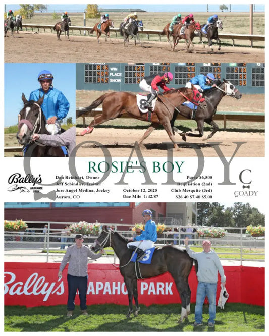 ROSIE’S BOY - 10-12-25 - R02 - ARP Arapahoe Park