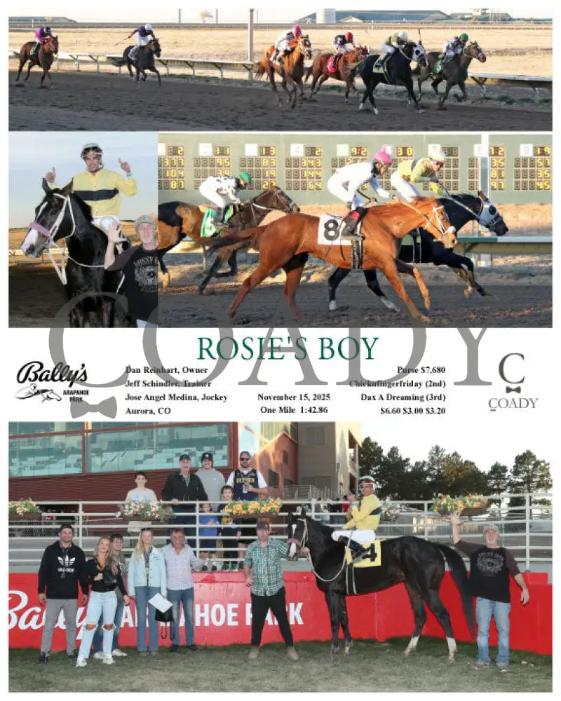 ROSIE'S BOY - 11-15-25 - R10 - ARP - Coady Media - Kurtis Coady Photography