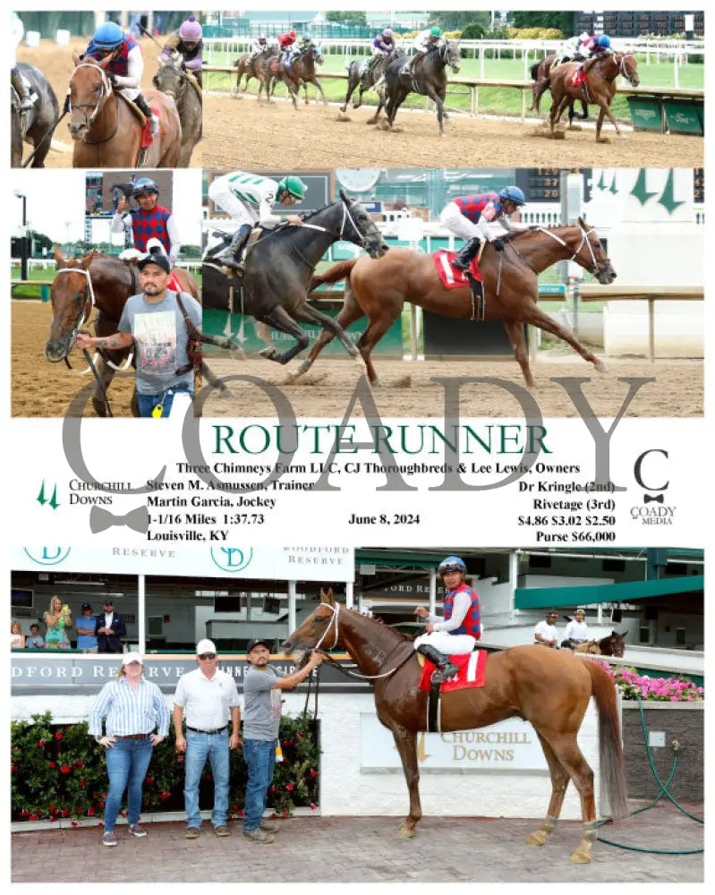 Route Runner - 06-08-24 R01 Cd Churchill Downs