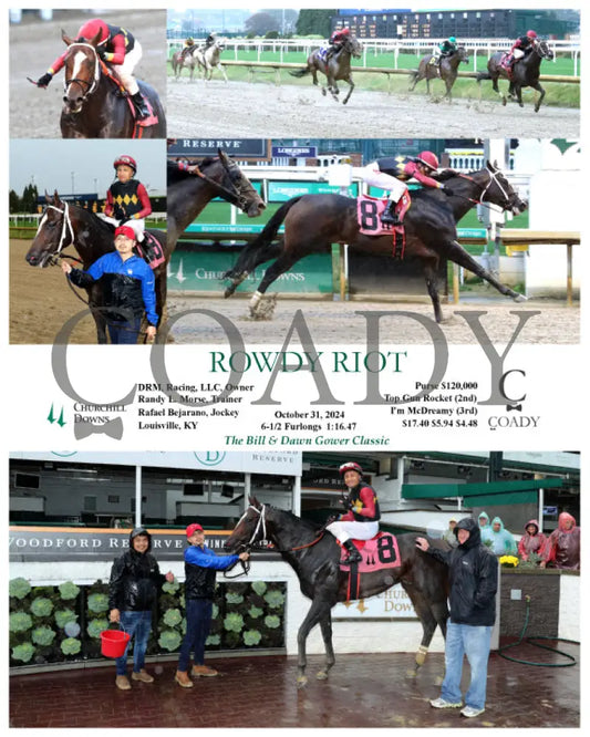 Rowdy Riot - 10-31-24 R03 Cd Churchill Downs