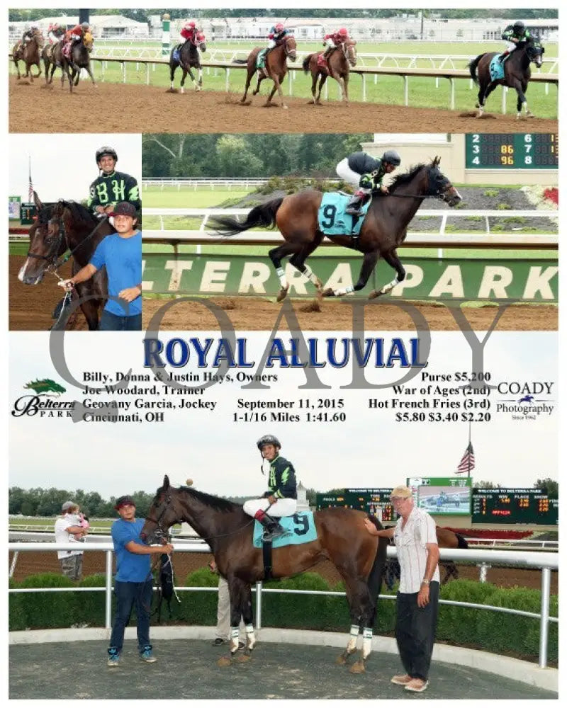 Royal Alluvial - 091115 Race 06 Btp Belterra Park